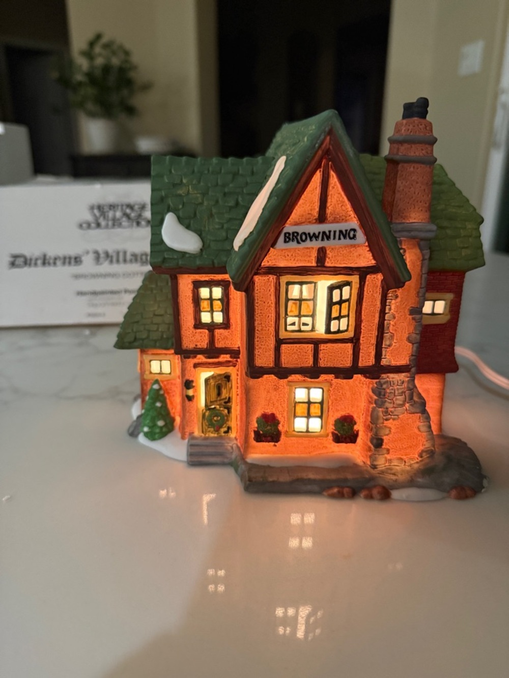 Department 56 Heritage Village Collect Dickens Village Series Browning Cottage